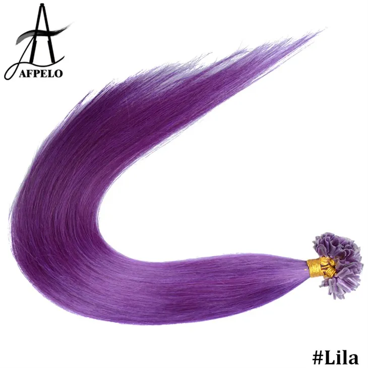 Extensii de păr cu vârful unghiilor drepte